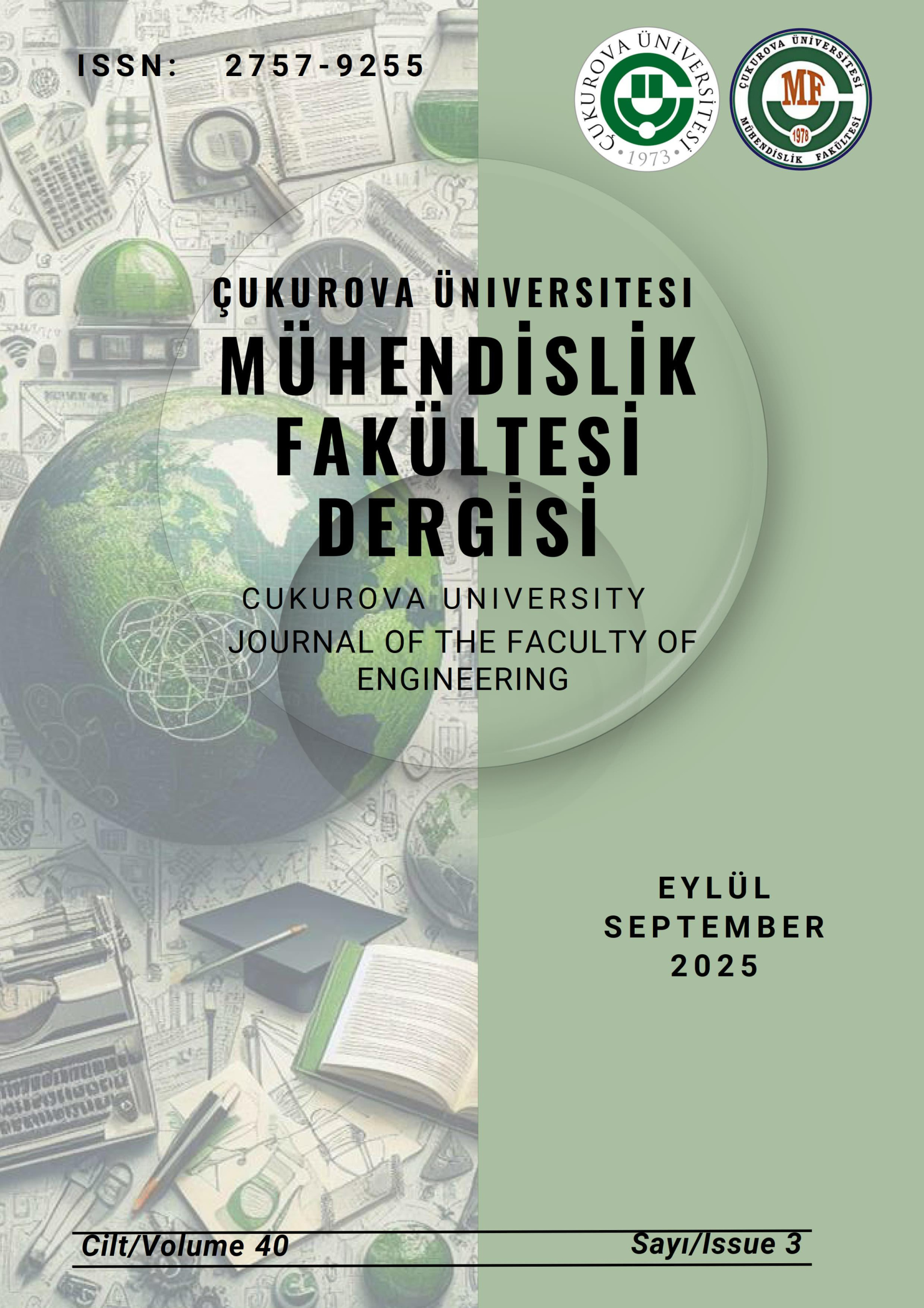 Çukurova Üniversitesi Mühendislik Fakültesi Dergisi son sayısı yayınlandı.